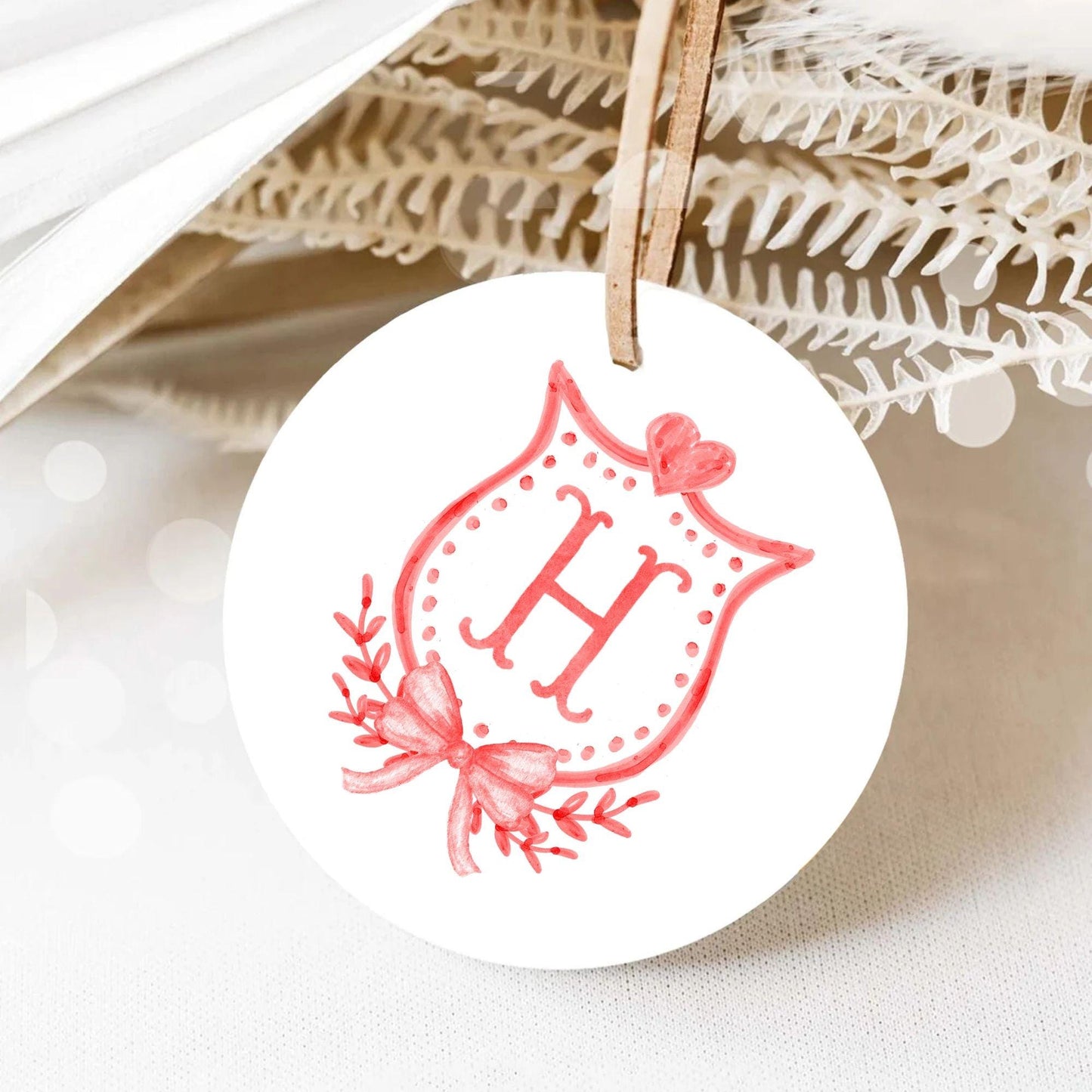 Valentine's Day Crests Watercolor Wedding Crest - Monogram Crest - Valentine Watercolor Wedding Crest Romantic Wedding Crest