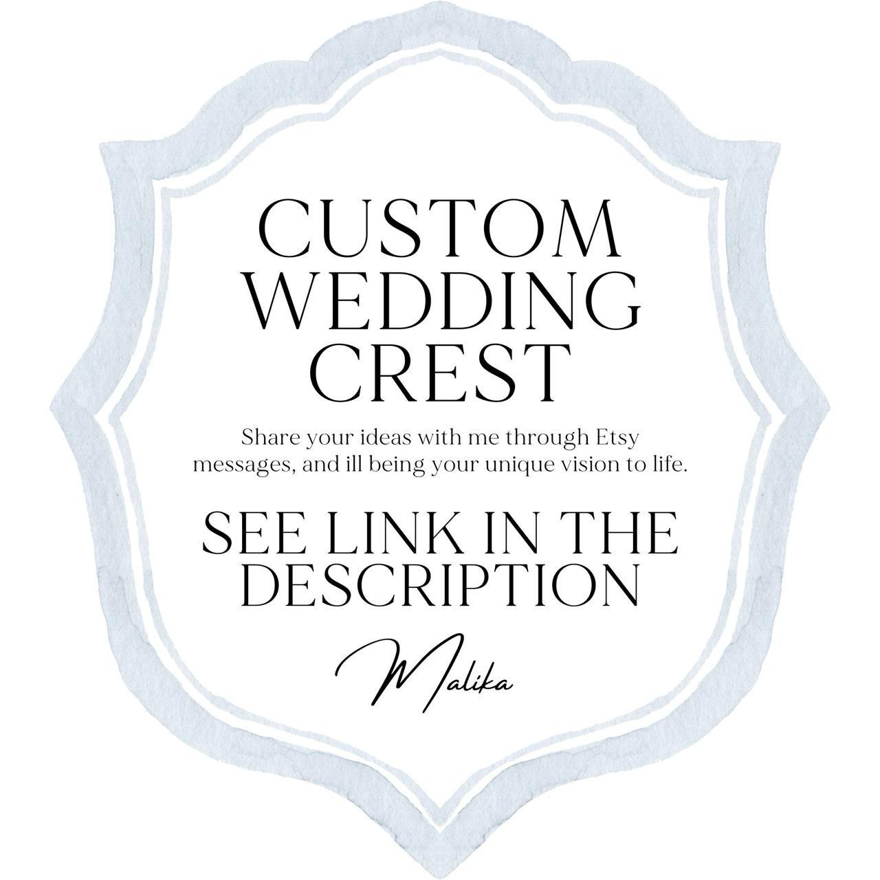 Pink Hydrangea Flower Wedding Crest - Monogram Crest - Hydrangea Light Pink Floral Luxury Watercolor Wedding Crest - Romantic Wedding Crest