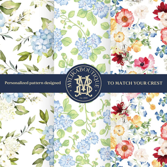 Made-to-match Pattern for your CUSTOM Crest